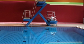 Sprungbecken im Emsbad